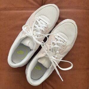 Nike Cream and White Air Max Excee
